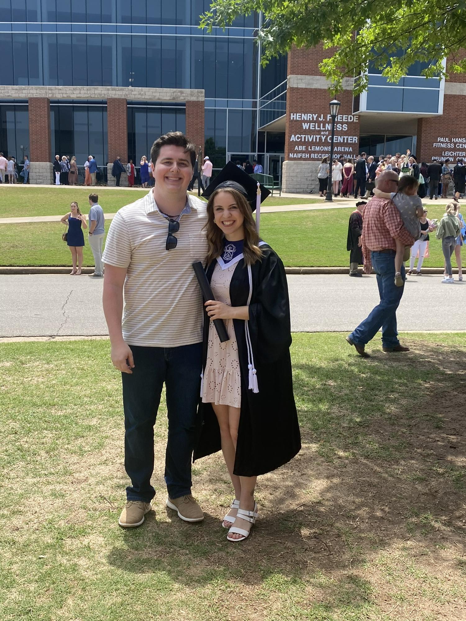 Madison’s college graduation day
Oklahoma City University Class of ‘22