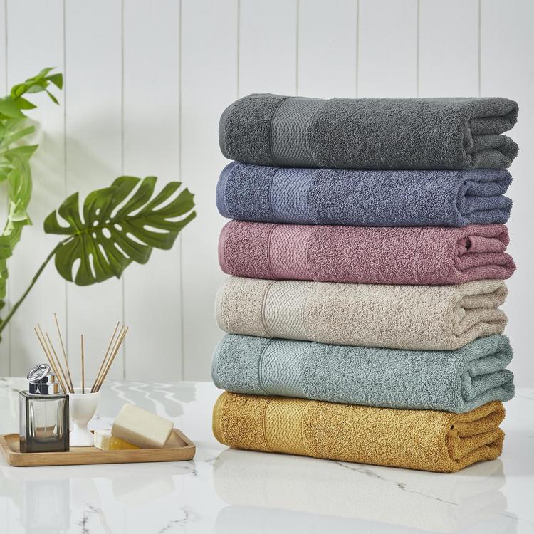 Modern Threads, Pax 6-Piece Yarn Dyed Jacquard Towel Set | Zola