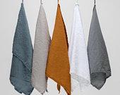 Linen kitchen towel, Linen dish towel,...