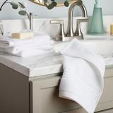 Everyday Dobby Border Washcloth, Set of 4