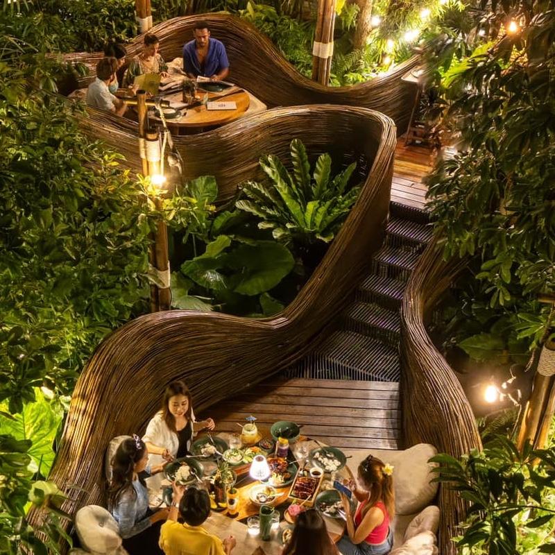 Treehouse Dinner at Three Monkeys Restaurant in Phuket