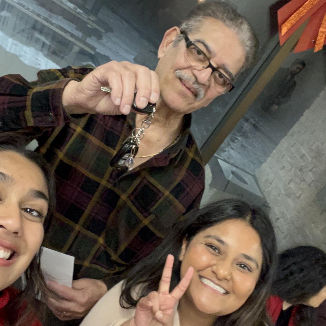 Christmas party with Uncle Dominic & Mary Anne - December 2024