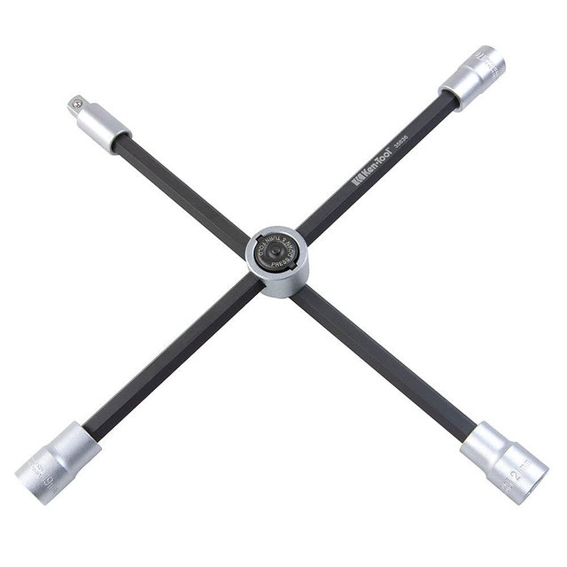 Ken-Tool Stow & Go 4-Way Lug Wrench