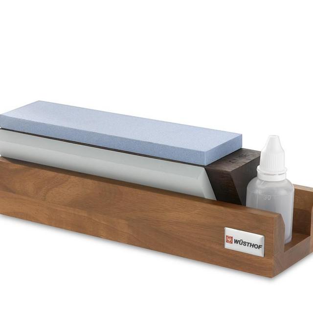 Wüsthof 240/1000/3000-Grit Tri-Stone Sharpener