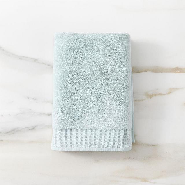 Organic Premium Towel, Hand Towel, Sea Salt Blue