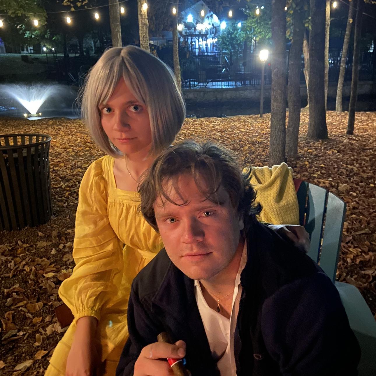 Halloween celebrations at the fire pit!