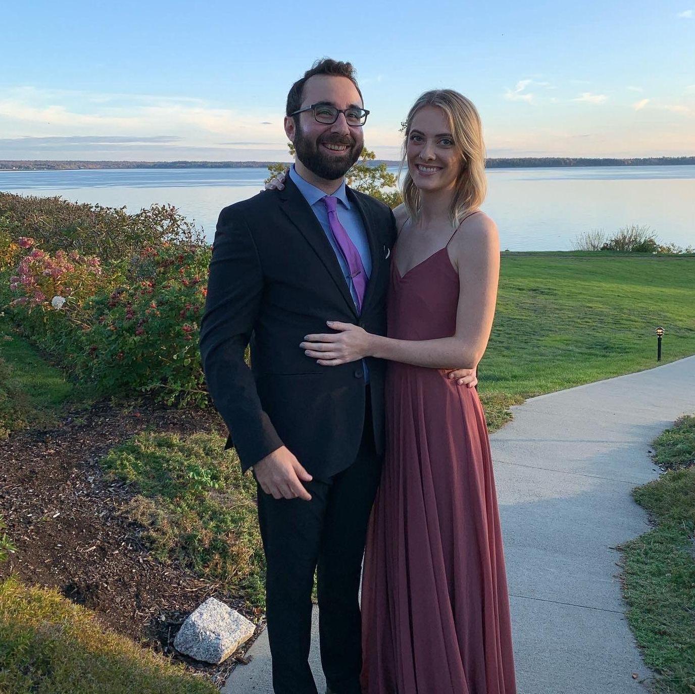 Ian and Emily's wedding, back in 2019.
