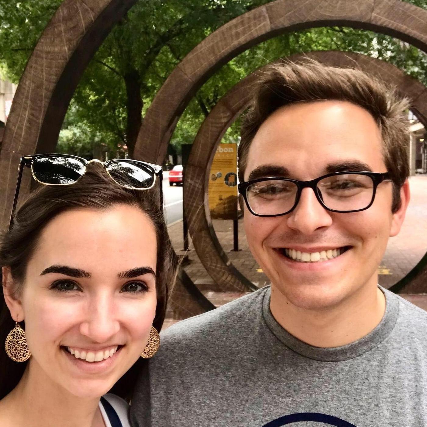 Louisville, KY - "I did NOT want to go. It was rainy that day & caused some of the highway to flood. Mike's sense of adventure allowed us to continue on our path & have such a fun time." -Tess