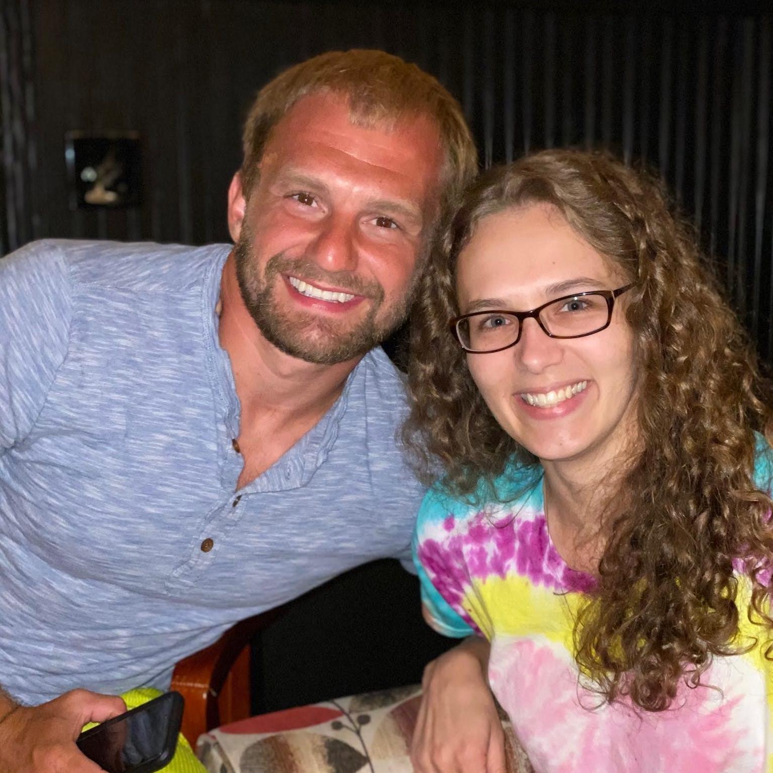 Our first picture together.