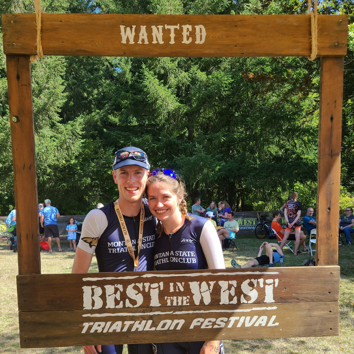 Best in the West Triathlon Festival 2023. Had a wonderful weekend racing in frigid cold waters with all of our teammates!