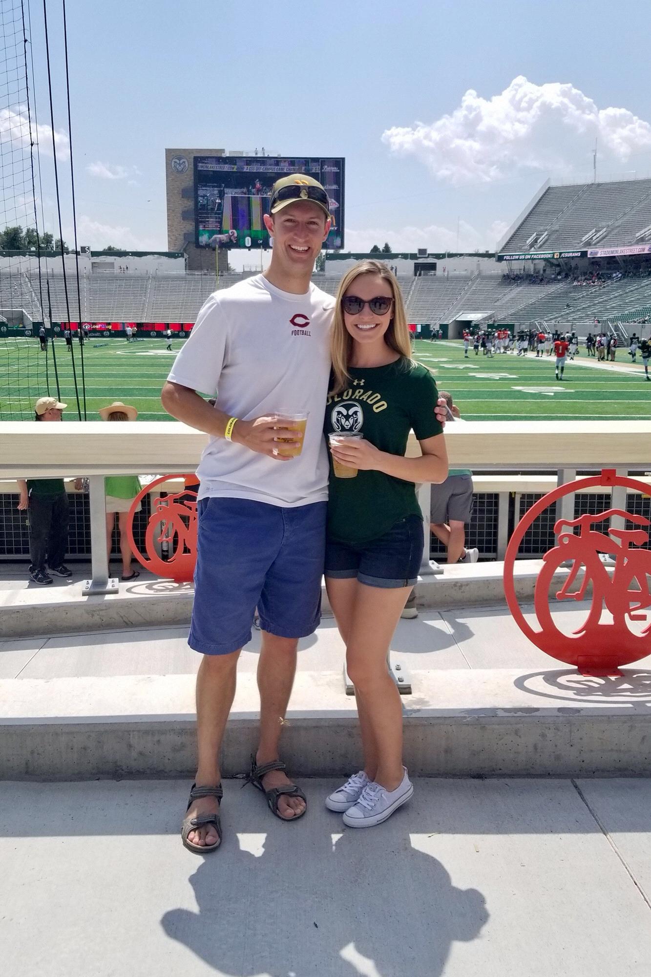 Zach and Lauren both work at Colorado State University. Zach is a statistics professor and Lauren does public relations for the research office.