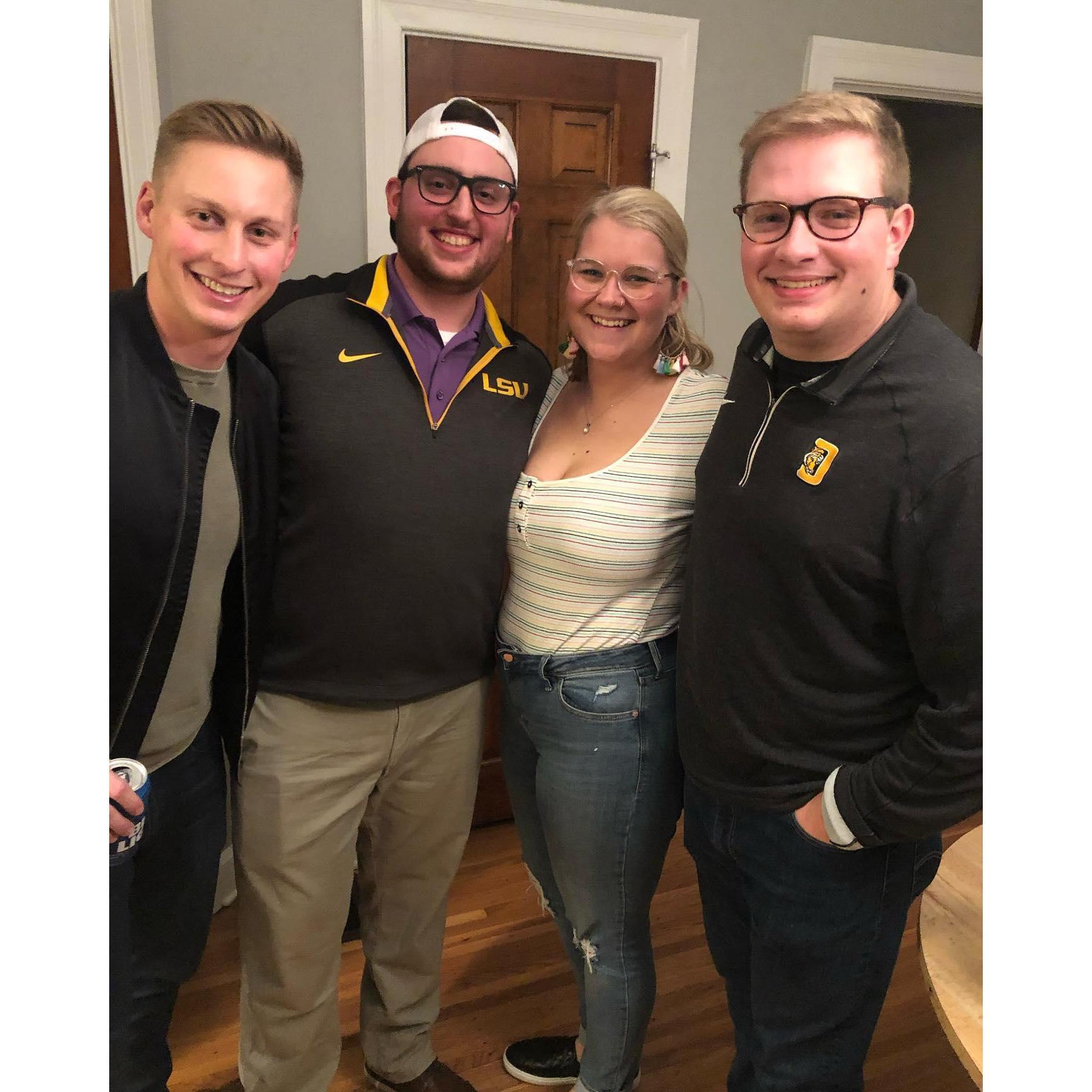 We couldn't do it without great friends by our side!