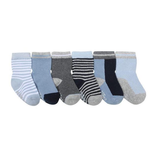 Robeez        Benjamin Blue Socks, 6 Pack