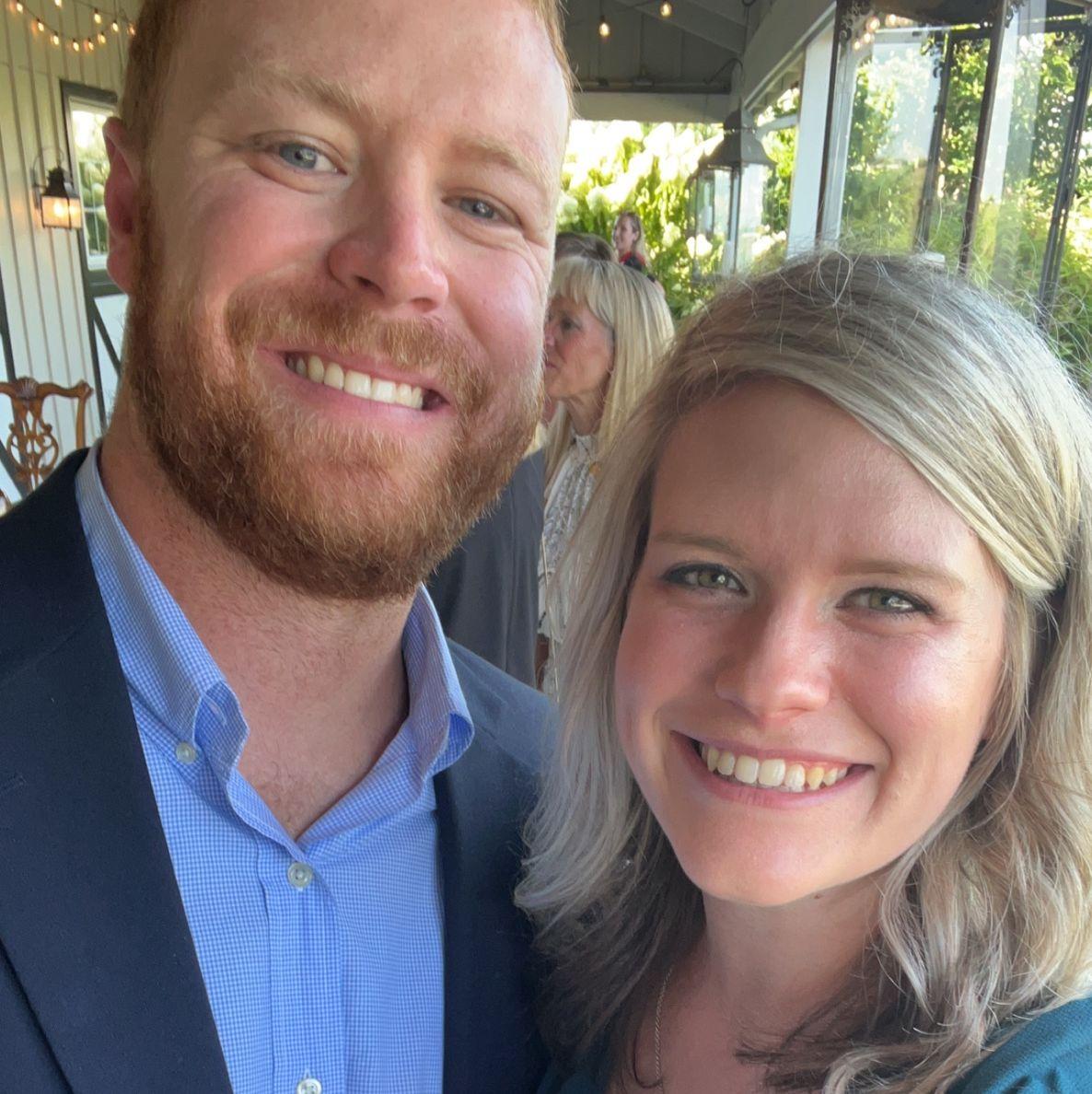 Our first wedding together! Colton got to meet Emily's friends from PA school. At this wedding is where we first said "I love you".