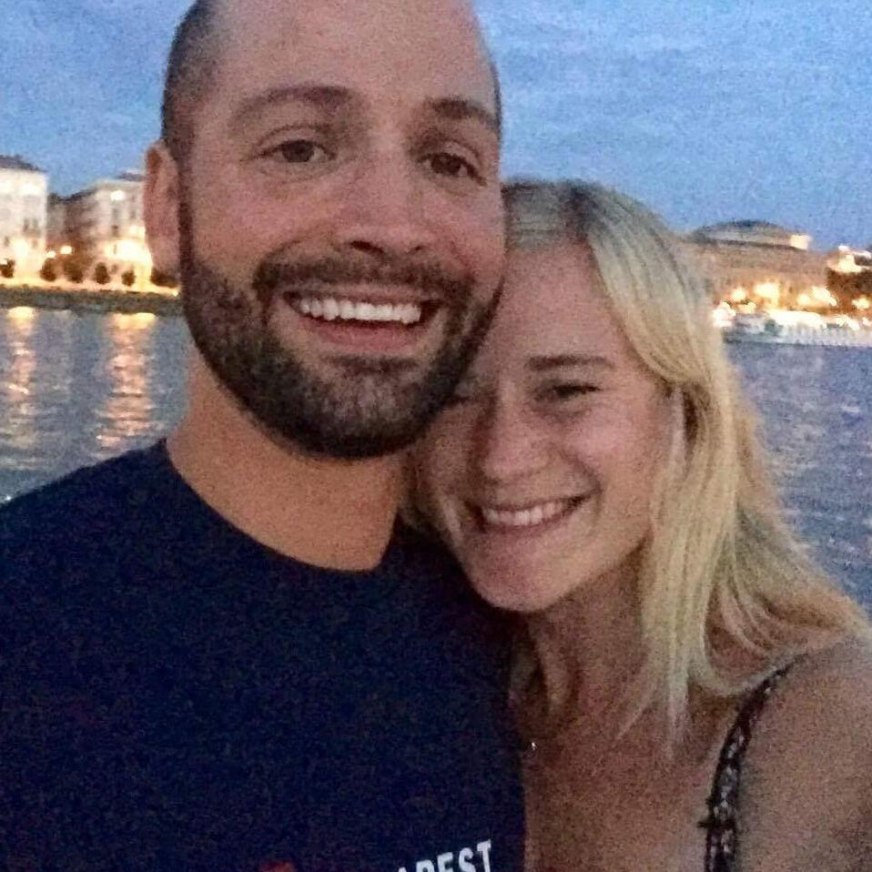 In Budapest 10 days after meeting for the first time :)