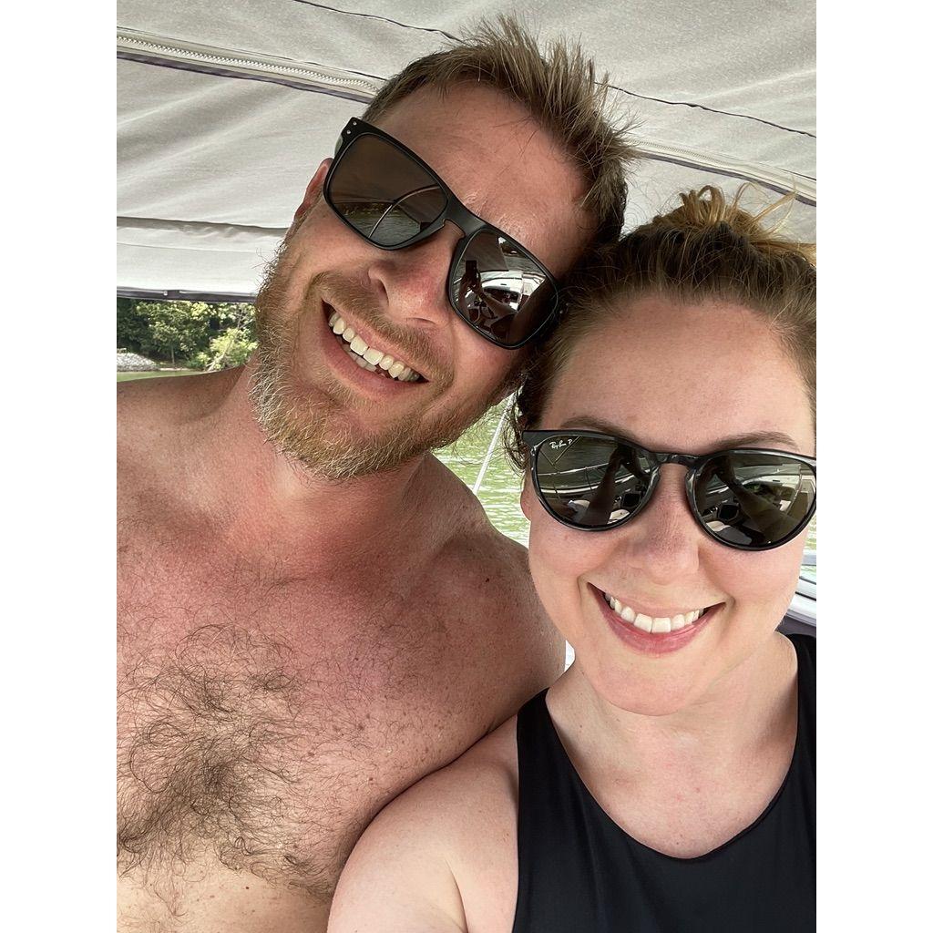 having some fun on Lake Norman