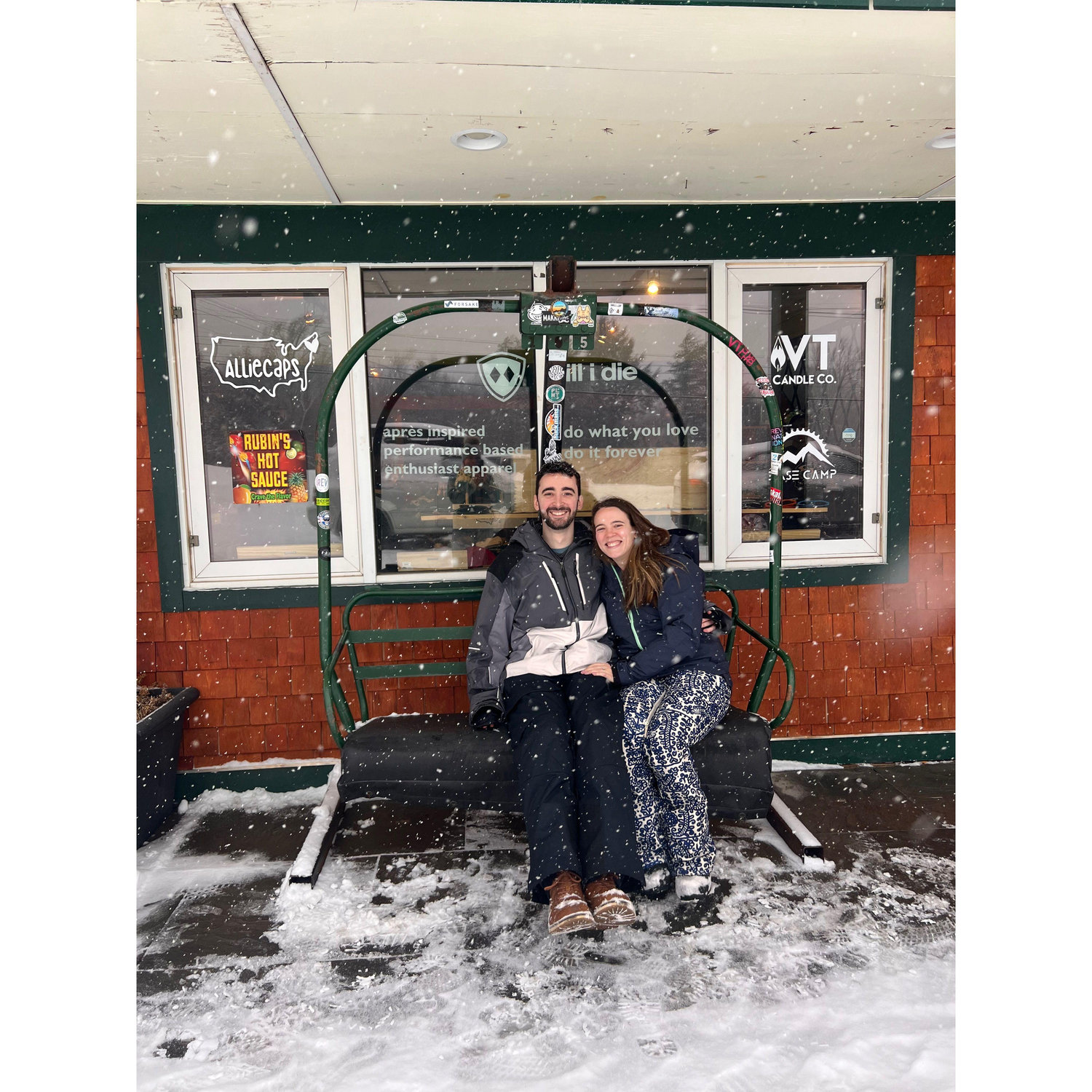 snow in Killington