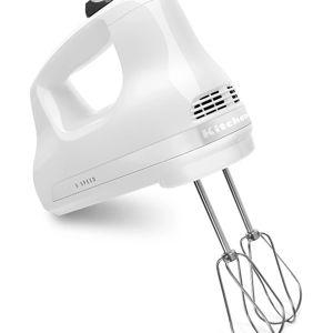 KitchenAid® 5 Speed Ultra Power Hand Mixer- White