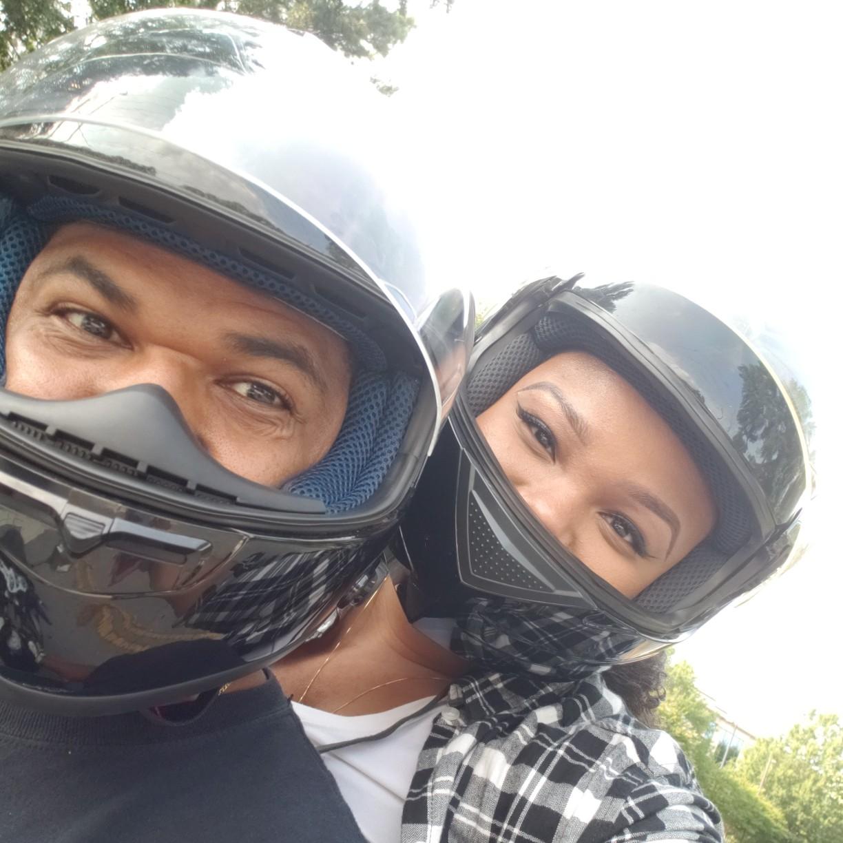 Out for a ride on the Suzuki 🏍