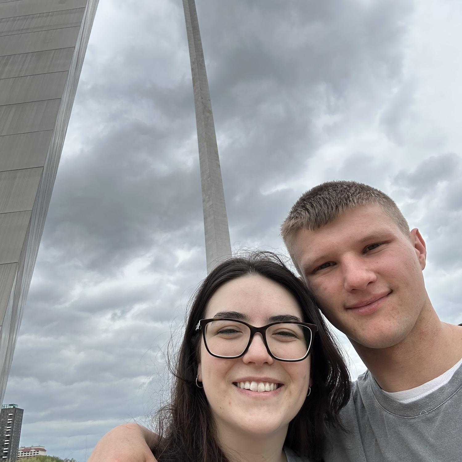 At the Arch in St. Louis