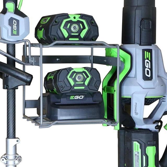 C2M Lawn Power Tool Organizer Wall Mount Rack Hanger for Leaf Blower and Weed Eater