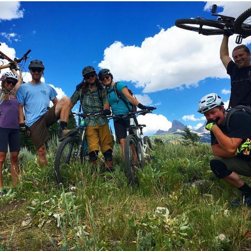 Awesome weekend biking and dancing at Targhee with our best friends <3