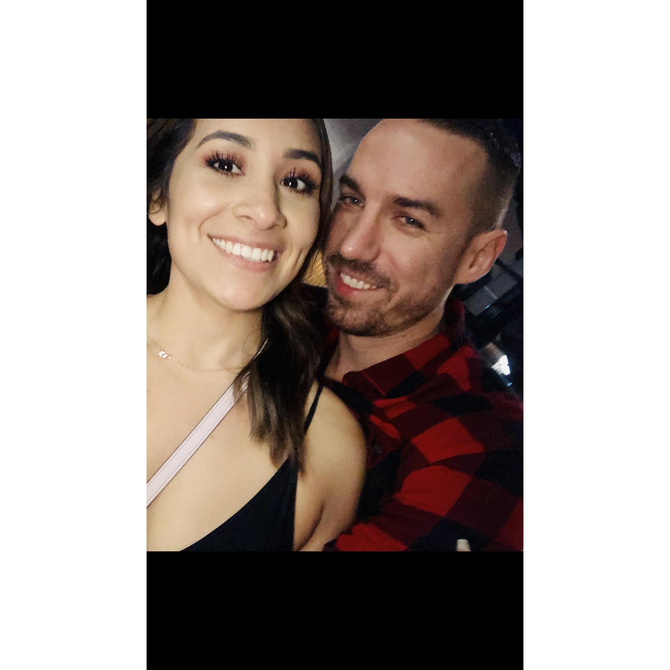 This was our very first picture together