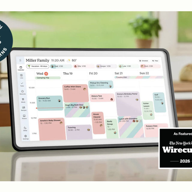 The Skylight Calendar 2 (Classic/Black) with Plus Plan | Skylight