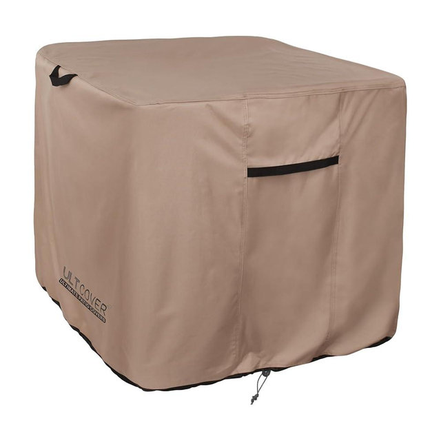 ULTCOVER Waterproof Square Air Conditioner Cover for Outside AC Units Size Upto 30W x 30D x 25H inch