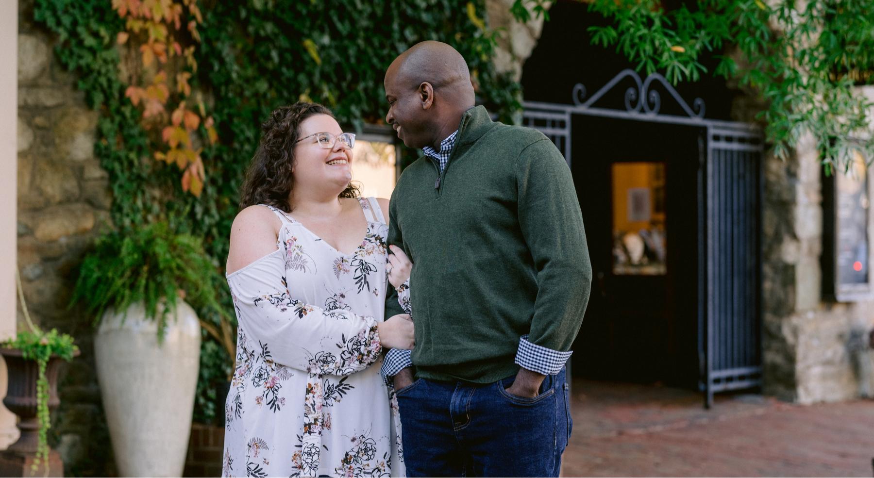 Maria Canfield and Brandon Bonair's Wedding site