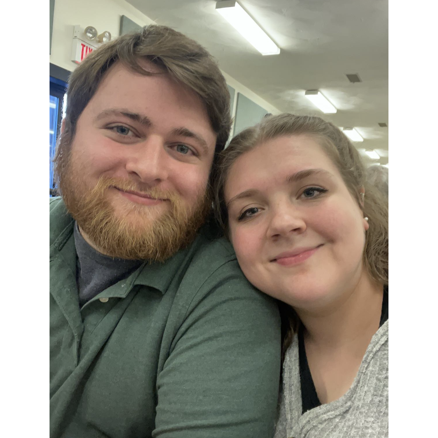 Our first thanksgiving together.