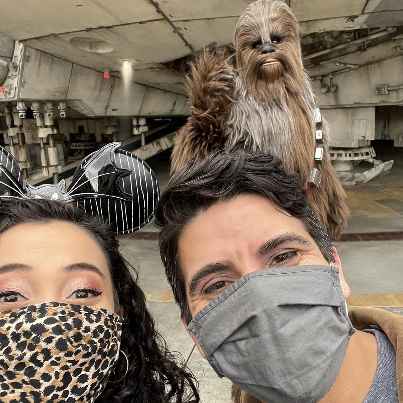 Meeting CHEWBACCCCAAAAA! 