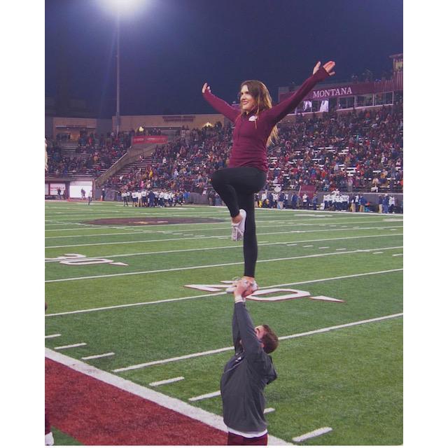 There is a lot of trust in performing a stunt, which we have done for lots of years now. It's one of the reasons we know we are going to have a great marriage!