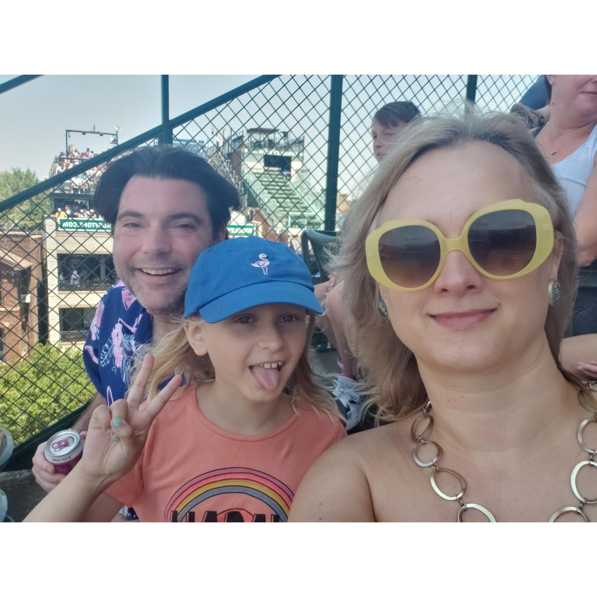Cubs game.