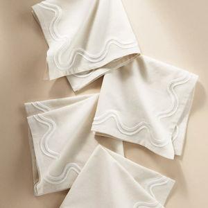 Madeline Embroidered Napkins, Set of 4