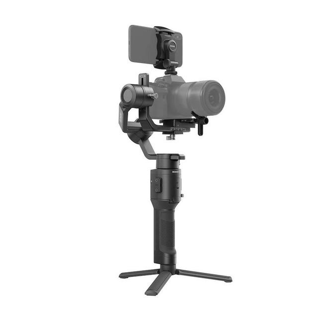 DJI Ronin-SC - Camera Stabilizer 3-Axis Gimbal Handheld for Mirrorless Cameras up to 4.4 lbs / 2kg Payload for Sony Panasonic Lumix Nikon Canon, Black