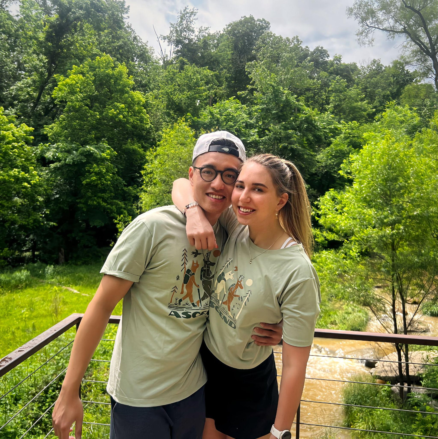 Mid-hike photo