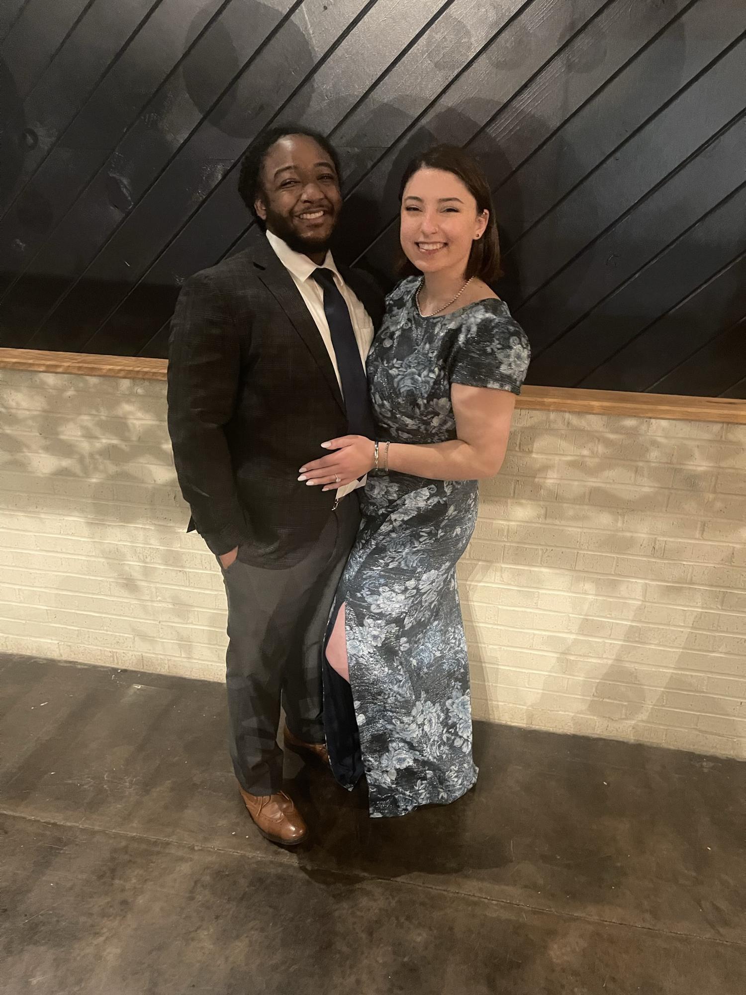 In Charlotte at our cousin Bailey and Tim’s rehearsal dinner 🍽️