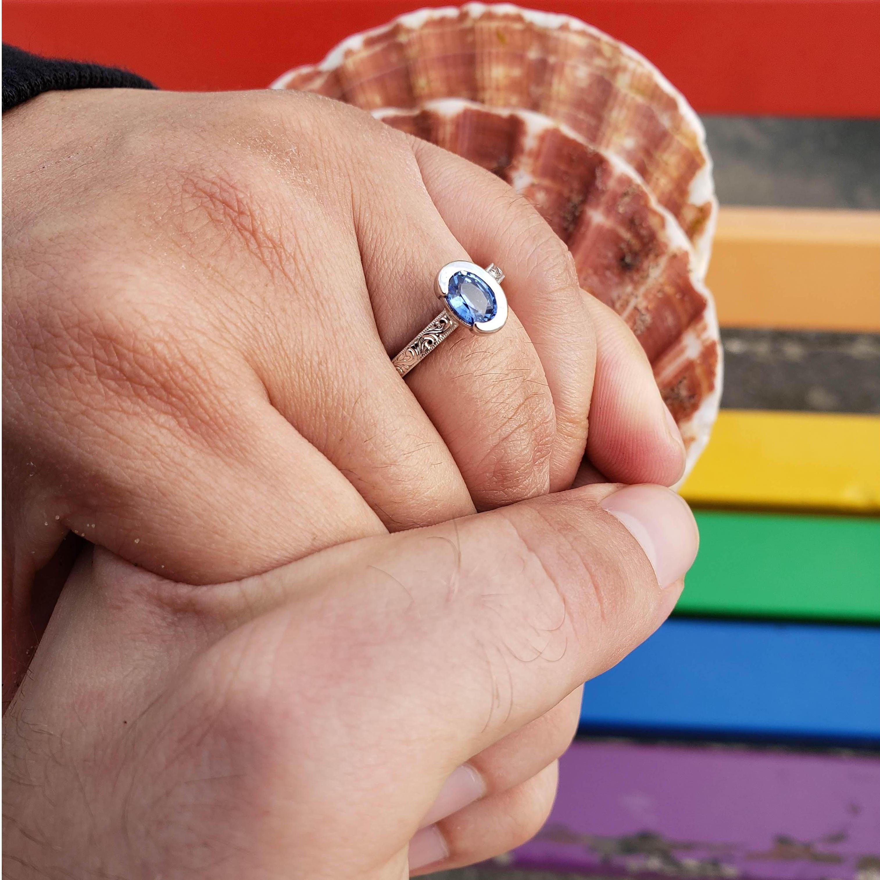 Nick designed the ring!