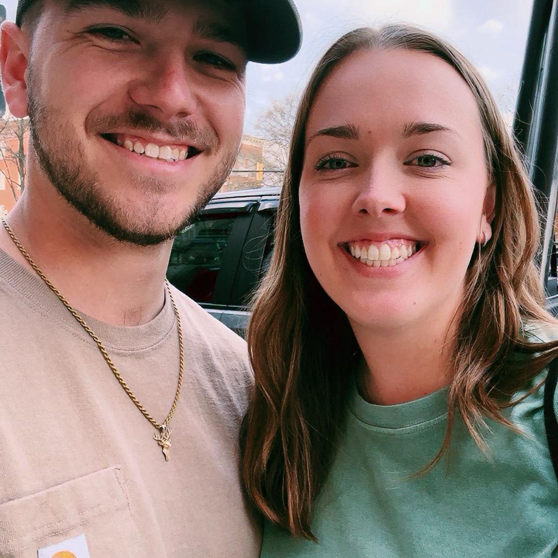 A quick selfie before the biggest surprise! What was supposed to be a date night turned into a day at the car dealership… but ended with a ring instead!