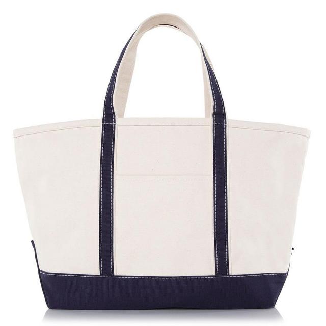 Canvas Navy Tote
