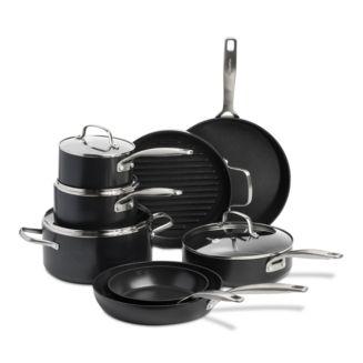GreenPan SearSmart Healthy Ceramic Nonstick Cookware Set, 12-Piece - 100% Exclusive