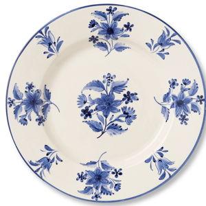 AERIN x Casa Lopez Arlene Dinner Plate Cobalt Blue