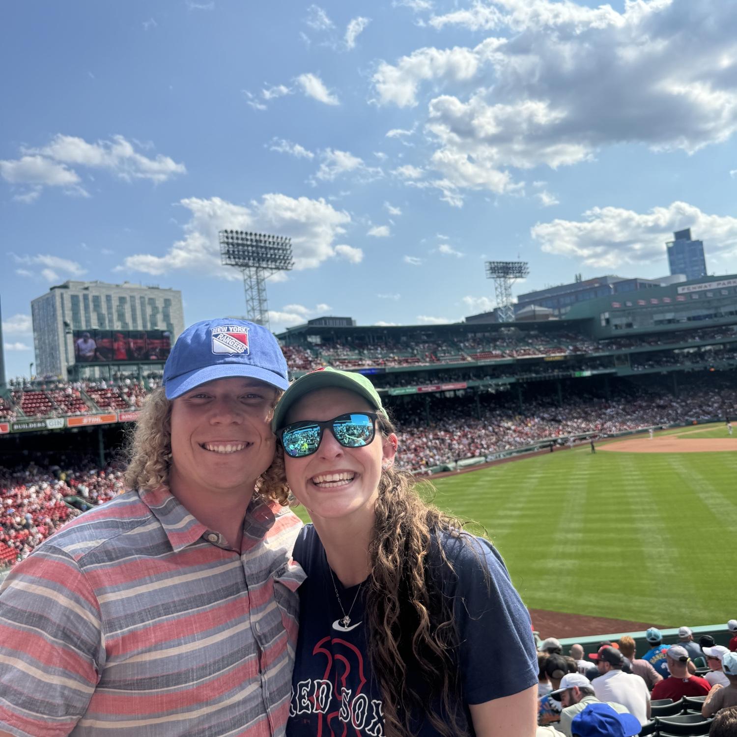 Tony visits Fenway Park for the first time, July 2024