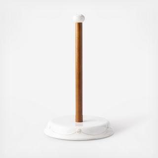 Berry & Thread Whitewash Paper Towel Holder