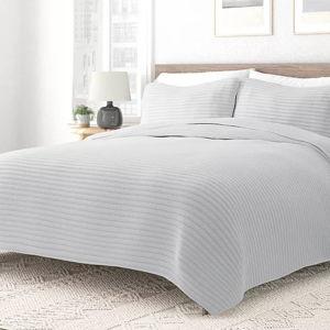Lightweight & Breatheable 3pc Modern Quilt Set - Urban Loft