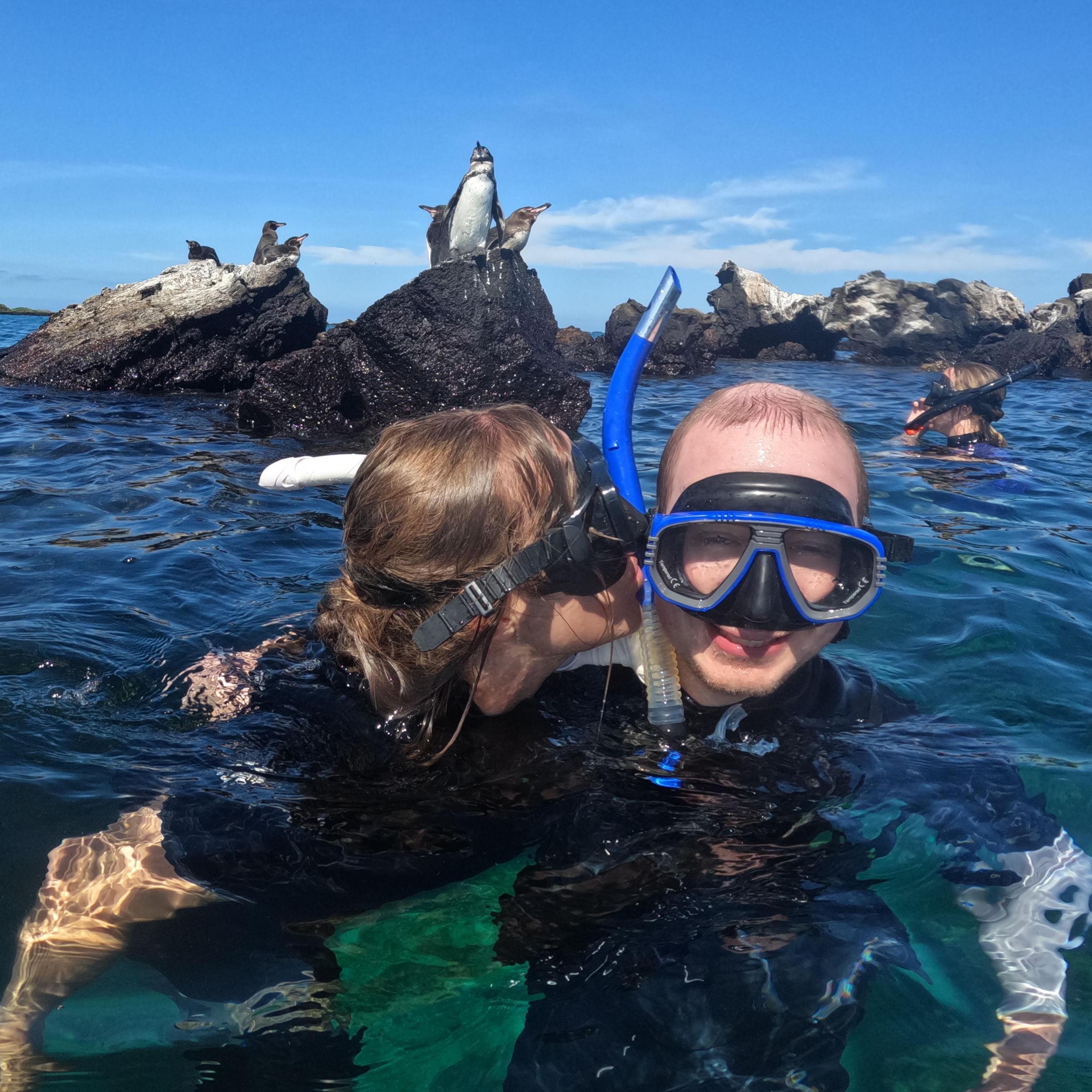 We learned to dive in 2021 and were able to put our skills to the test in the Galapagos!