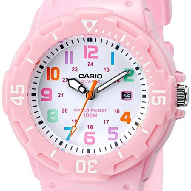 Casio Women's LRW-200H-2BVCF Stainless Steel Watch Resin Band