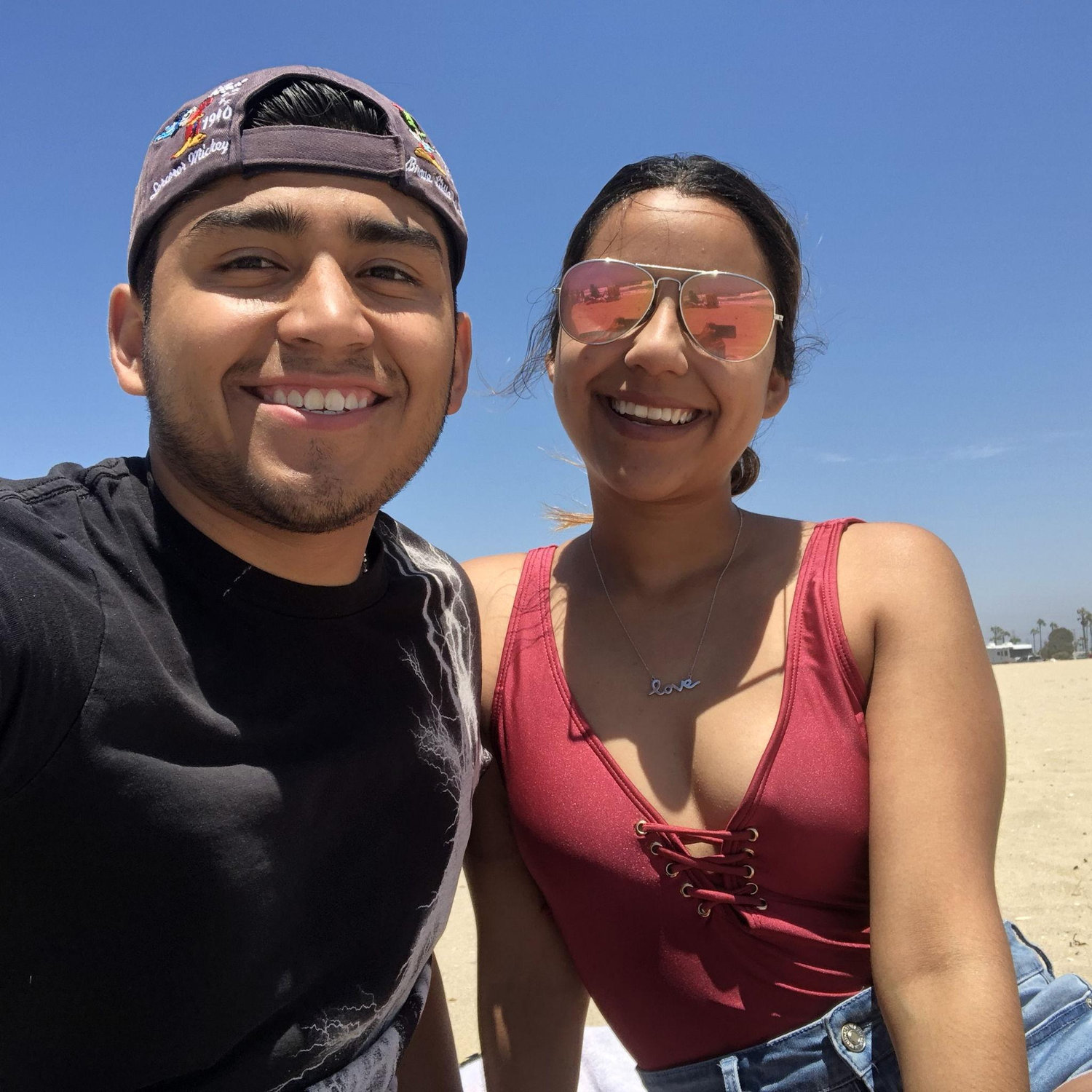 1st time at the beach