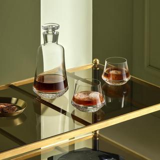 Paris Double Old Fashioned Whiskey Glass, Set of 2